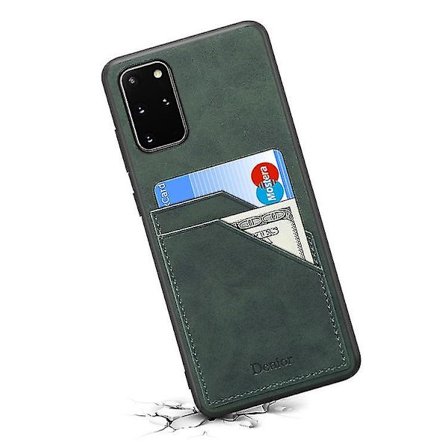 Läderfodral med kortfack Kompatibel med Samsung Galaxy S23 Ultra/s23 Plus/s23, Slimmat plånboksfodral