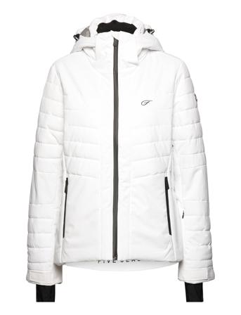 Charmey Jkt W Sport Jackets Quilted Jackets White Five Seasons