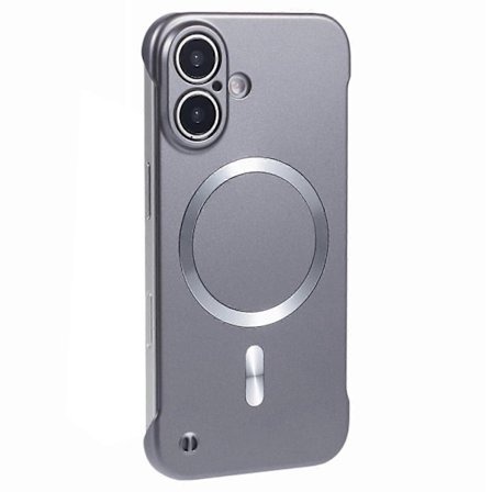 iPhone 16 Plus Skal, Kompatibel med MagSafe Hård PC Ramlös Telefonfodral - Perfekt