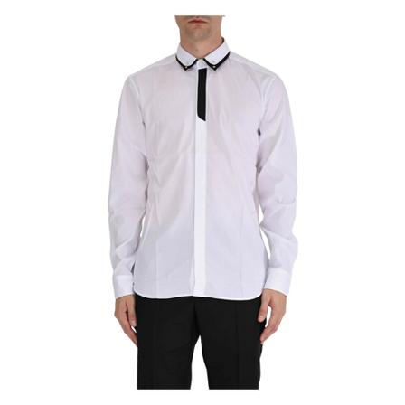 Les Hommes, Formal Shirts Wit, Heren, Maat:L