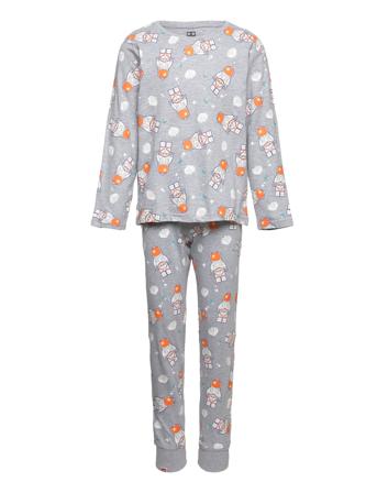 M12010631 - Pyjamas Pyjamas Sett Grå LEGO Kidswear*Betinget Tilbud