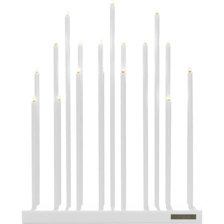 Lundgren & Strandberg - Adventstake Elflugan Grande kritHvit