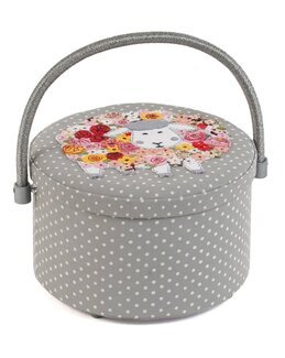 Runt syskrin Får 18 x 18 x 13,5cm - Hobby Gift