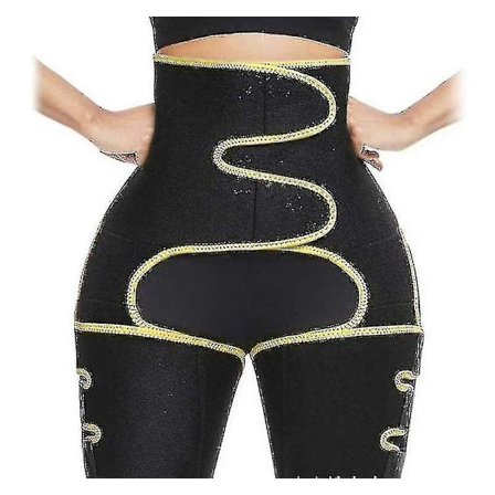 Högmidje Arm- och Lårformare för Kvinnor, Svettbands Midjetrimmer Plus Size -zysd