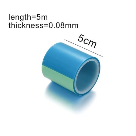 5m Sporløs tape Sømløst klebrig papir SKY BLUE