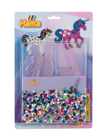 Hama Hama Midi Large Blister Fantasy Horse 2.000 Pcs - Multi/patterned - ONE SIZE