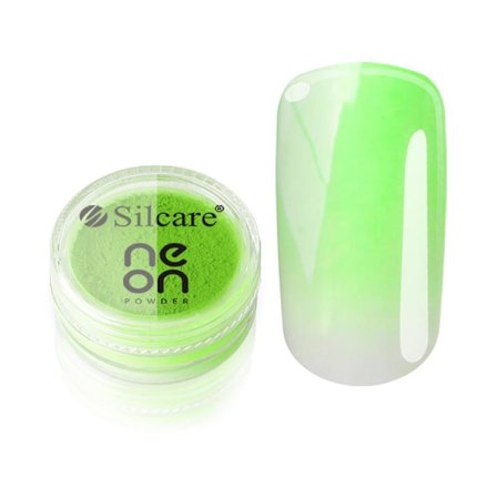 Silcare - Neon Pulver - 04 - Grön - 3 gram