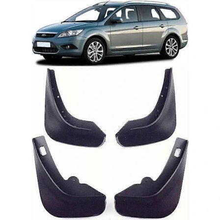 4X Sprutlapper Foran & Bak For 2005-2011 Ford Focus MK2 II Stasjonsvogn