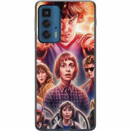 Motorola Edge 20 Pro Genomskinligt Skal Stranger Things