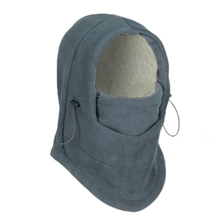 Dame Winter Balaclava Hat med Integreret Halsvarmer Tyk Varmt Polar Dobbeltlags Vindtæt Justerbar Fuld Beskyttelse Udendørs Rejse Koldt Vejr Cykling