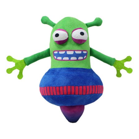 Astro-Bot Plysdyr Kæledyr Sensorisk Legetøj Bærbart Legetøj Vidunderlig Blød Komfortdukke Til Teenagere Børn D