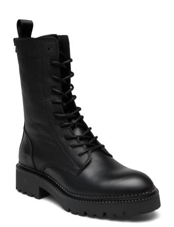 Kelliin Mid Boot Shoes Boots Ankle Boots Laced Boots Musta GANT