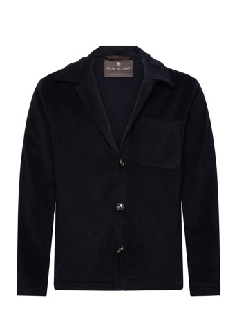 Oscar Jacobson Maddan Shirt Jacket - Navy - S