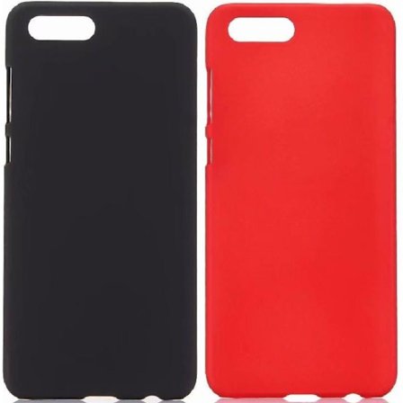 Honor 10 Ultratunn Gummibelagd Mattsvart Skal