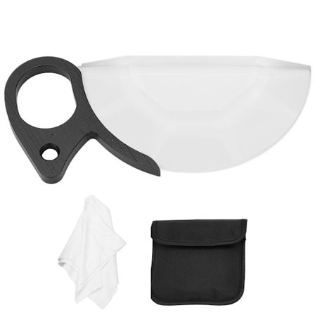 79mm Håndholdt Halvcirkel Kaleidoskop Filter Optisk Glas Prisme Special Effects Filter SLR Kamera Tilbehør