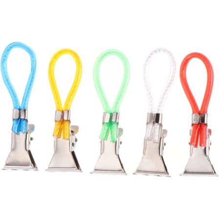 Håndkleklype, 10 stk. Håndkleklyper, Kjøkkenhåndkleklyper, Metall Kjøkkenhåndkle Oppbevaringsklype, For Kjøkken, Skap Og Baderom