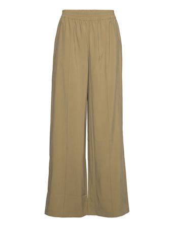 Tanjagz Hw Pants Leveälahkeiset Housut Vihreä Gestuz