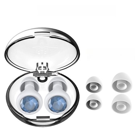 Støjreducerende ørepropper White