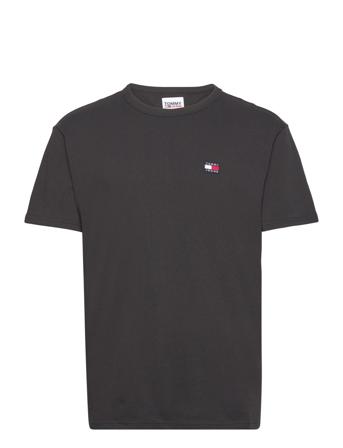 Tjm Clsc Tommy Xs Badge Tee T-shirts Short-sleeved Svart Tommy Jeans*Betinget Tilbud