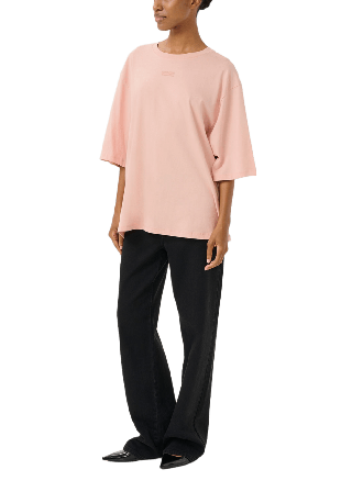 Gestuz SimmaGZ emb tee T-shirts & toppar Dam Beige S