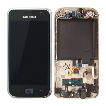 Samsung Galaxy S Plus (GT-I9001) Skärm med LCD Display Original - Keramik Vit