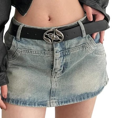 2023 New Vintage Women's Belt Y2K Belt Decoration High End Fashion Cool Personality Simple Women's Belt Ins Style