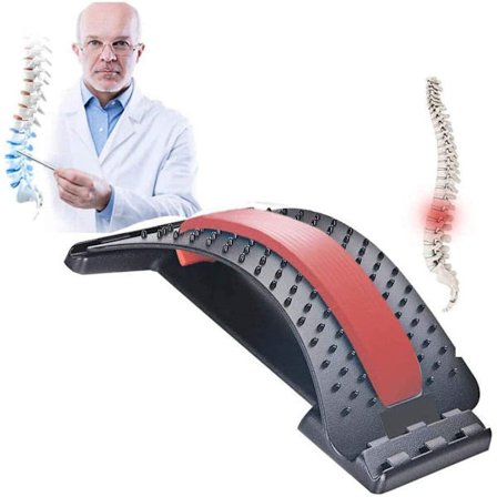 Nedre övre delen av ryggen Ryggmassage