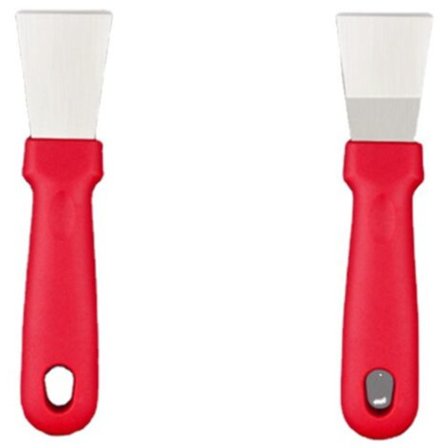 Rengöringskrapa, Rengöringsredskap för Ugnar, Spisar, Induktionshäll, Rostfritt Stål Krapa, Plast Multi-Kök, Re