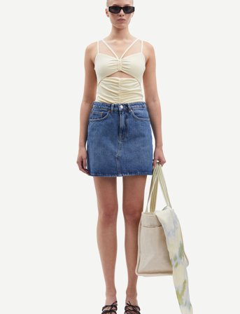 Samsøe Samsøe Sashelly Skirt 15059 - Blue - XXS