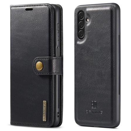 DG MING Samsung A04s 4G 2-i-1 Magnet Plånboksfodral - Svart Svart