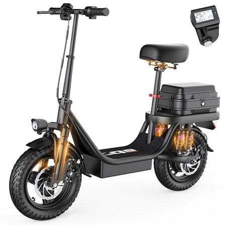Hopfällbar Elcykel Toofly GQ8, 14", 48V 250W 15Ah