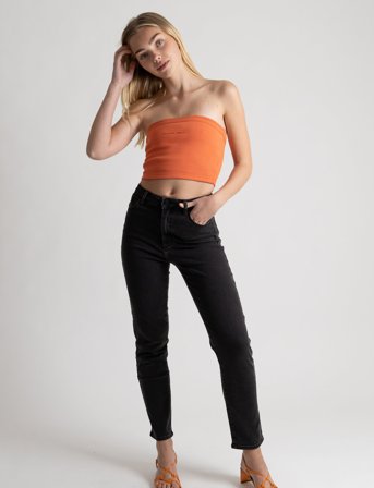 ABRAND A 94 High Slim Tall 90210 - Black - 25