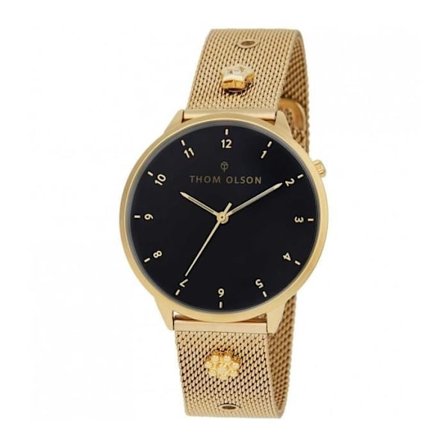 Klocka - THOM OLSON - NATTDRÖM GULDSTJÄRNOR - Kvarts - Analog - Dam
