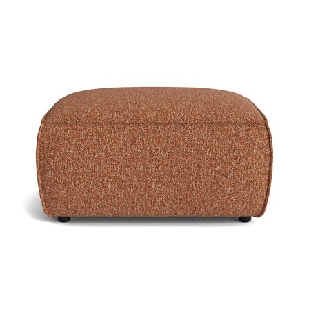 Aura puf - Puente Brun terracotta - 85x71x44,5 - Puf