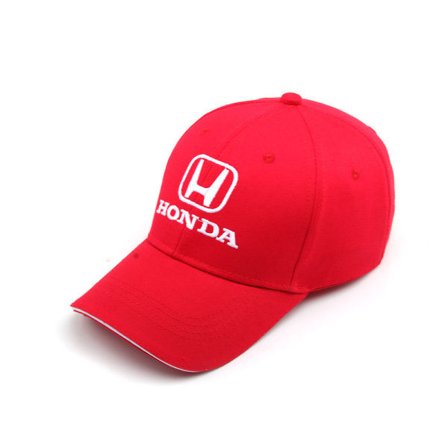 Honda Team Racing Lippis Brodeerattu Baseball-lippis Autolippis - Punainen