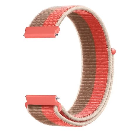 20 22mm Nylon Klockarmband För Garmin Vivoactive 3 4 5/Venu 2 Plus/Venu 3/Forerunner 55 158 265 965 745 645 255 Music Loop Armband