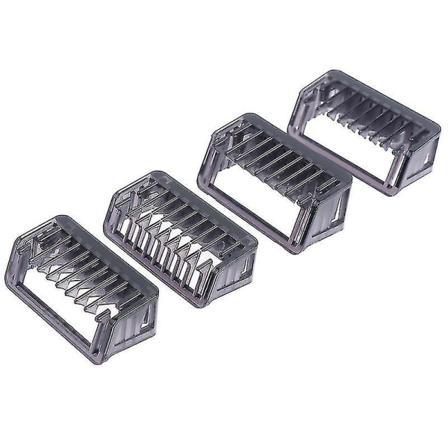 Byt Ut 4-pack 1 2 3 5 Mm Hårborttagning Kompatibel Med Philips Co