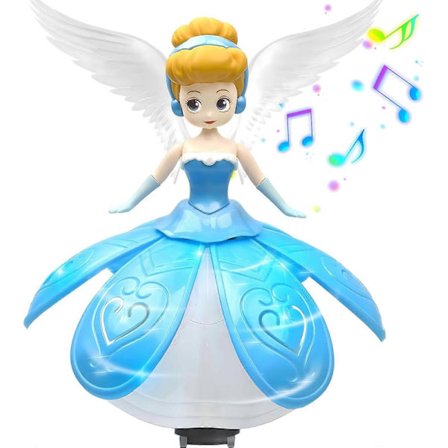 Tanssivat Lelut Jääprinsessa, Robottilelu Tytöille Musiikilla ja LED-Värillisillä Valoilla, Interaktiiviset Lelut Jääprinsessa Syntymäpäivälahjat