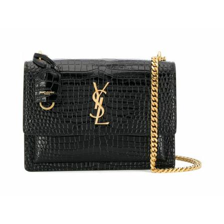Saint Laurent, Shoulder Bags Zwart, Dames, Maat:ONE Size