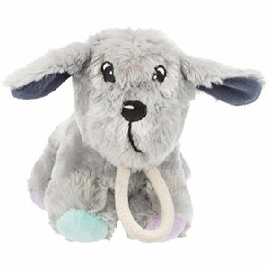 Trixie Hundleksaker i Plys med rep, 24cm