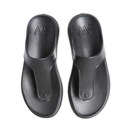 Stuart Weitzman, Stuflex T-Strap Slide Sandal Czarny, Kobieta, Rozmiar: 36 1/2 EU