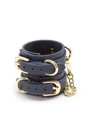 Bondage Couture Hand Cuff Blue