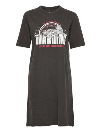 Onllucy S/S Rebel Dress Box Jrs Kort Kjole Sort ONLY