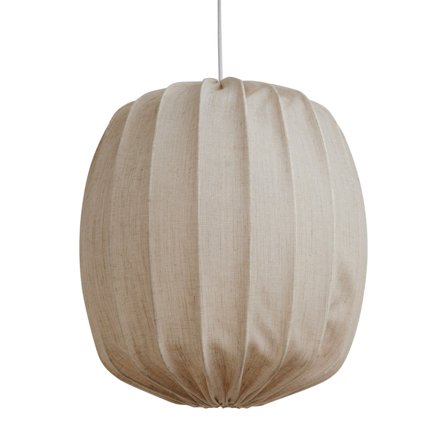 Watt&veke Prisma Linen Natural taklampe, 45 cm