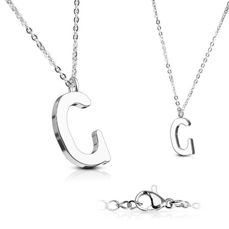 Bokstav halsband "C" i 316L kirurgiskt stål