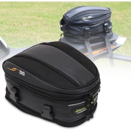 Motorcykel Haletaske Vandtæt Bagagetaske Sædetaske Motorcykel Sidetaske Multifunktionel PU Læder Cykeltaske Sportsrygsæk - Perfekt