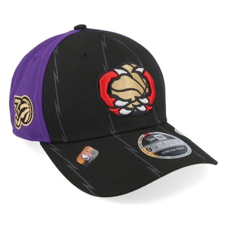 New Era - NBA Svart adjustable Keps - Toronto Raptors Nba24 Black/Purple Adjustable @ Hatstore