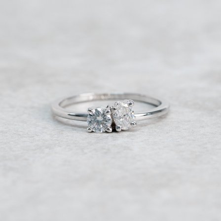 Förlovningsring Sandvita, 18K vitguld - Förlovning- och vigselringar