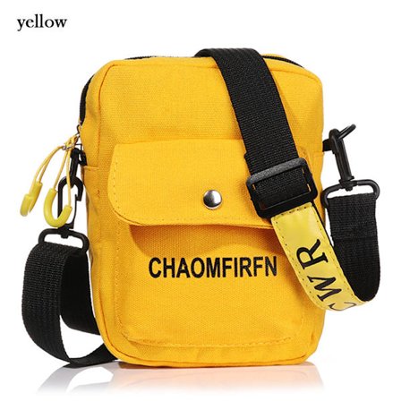 Dam Axelväska Messenger Väskor GUL