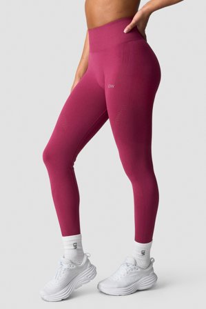 ICANIWILL - Force Warpknit Tights Wmn Magenta Rose - Treningstights - Dame - ICIW